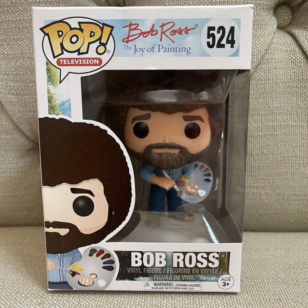 Funko Pop! Vinyl: Bob Ross "The Joy of Painting" #524 - NEW
